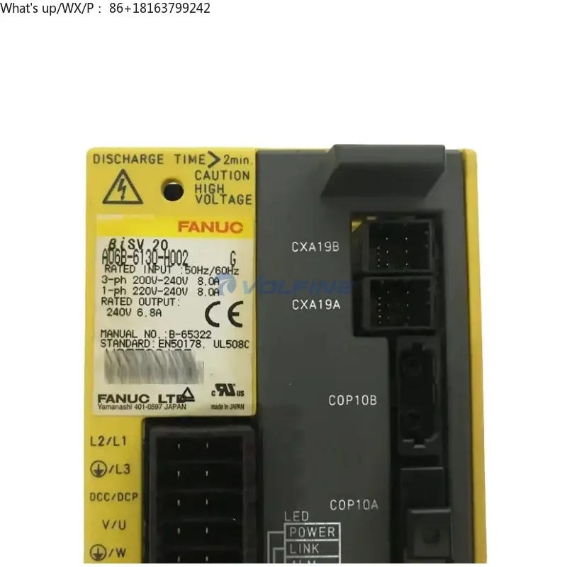

A06B-6130-H002 Servo Drive High Precision Motion Controller Original New