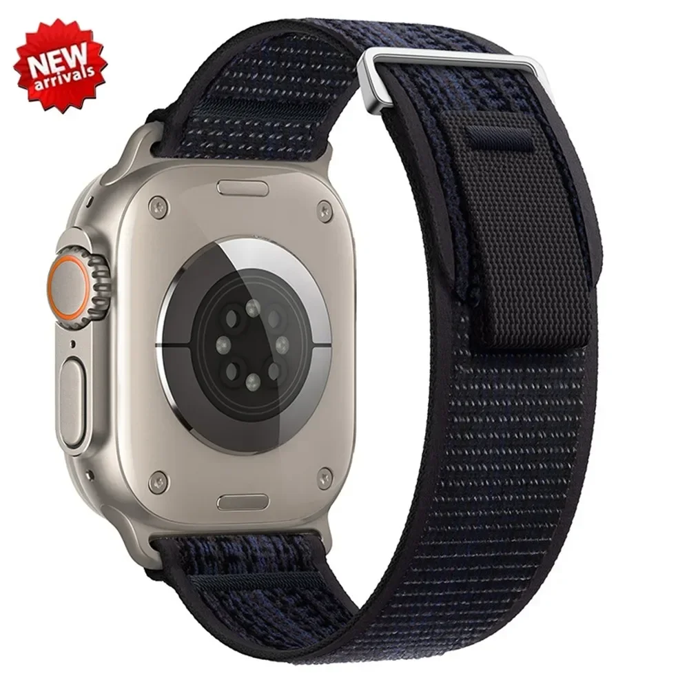 Trail Loop Strap for Apple Watch Band Ultra 2 49mm 45mm 44mm 46mm 42mm 38 40 41mm Nylon Bracelet iWatch Series 10 9 8 7 6 5 SE 3