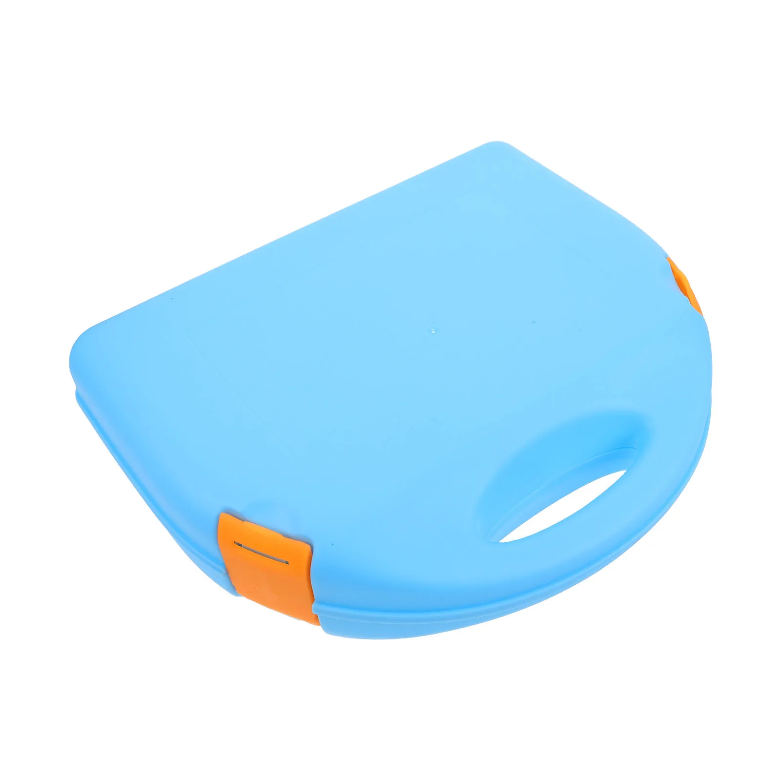 

Childs Multifunctional Organizer Box Small Suitcase Plastic Handle Lightweight Portable Sturdy Reliable Cute Cartoon Design Safe