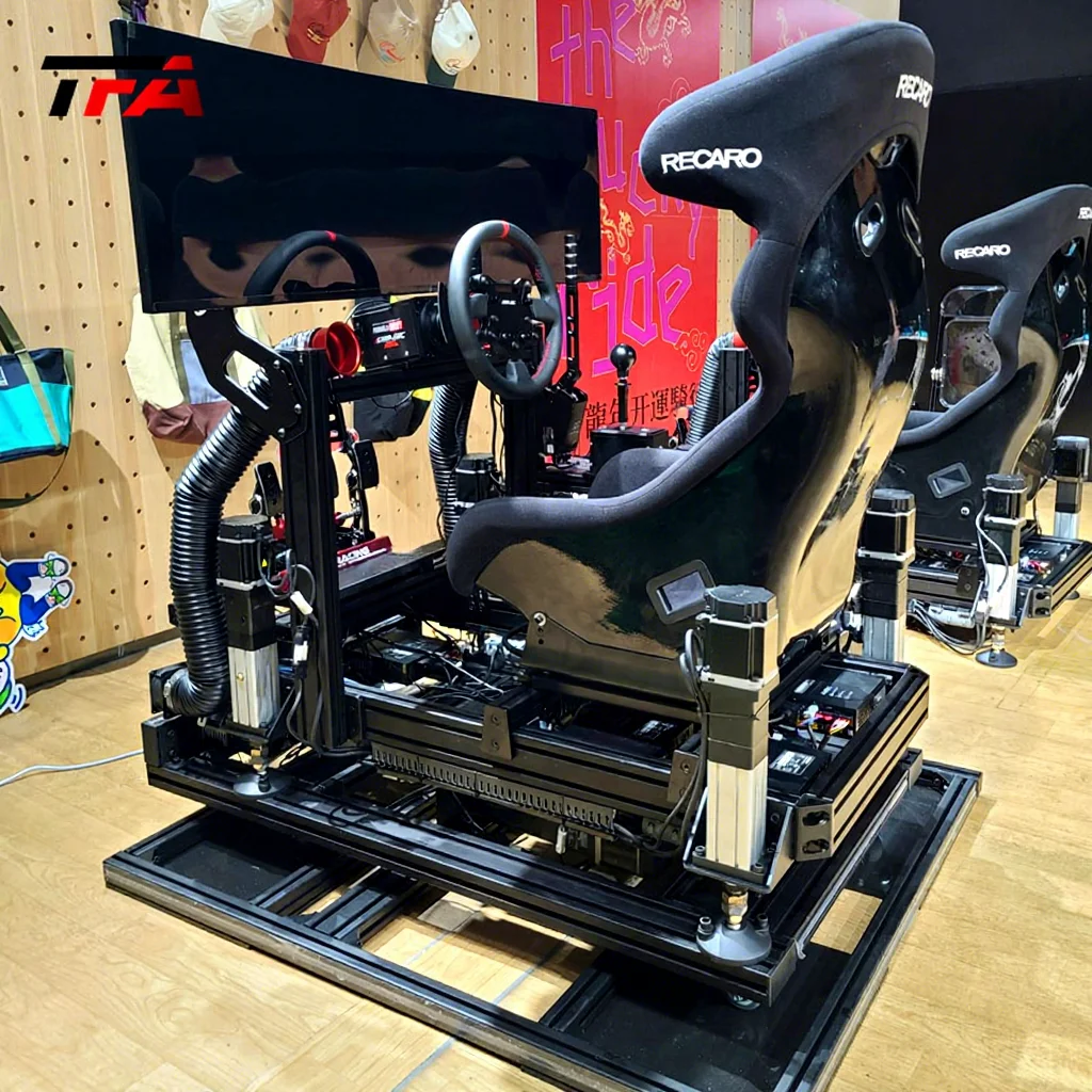 Multiple Player Sim Motion Actuator System Sim  Rig Motion Simulator 4Dof 2dof 6dof Motion Platform  Simulator