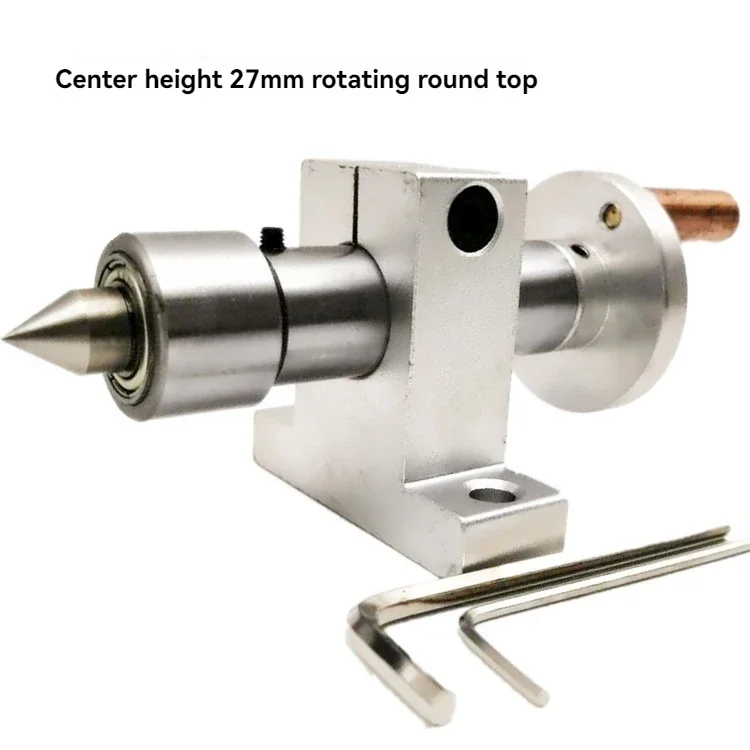 Upgrade Bead Lathe Accessories Lathe Fixed Tail Seat Woodworking Lathe Center Turning Thimble DIY Plum Thimble Tail Seat