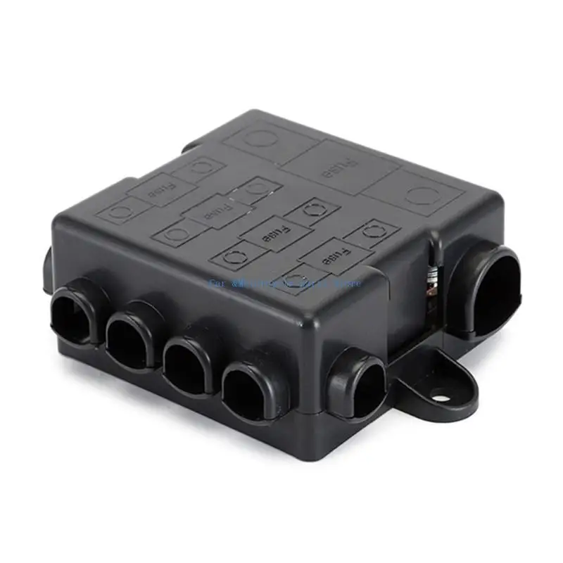 

Y9UC High Durability 5 Way Power Distribution Fuses Box for Automotive and Marine Use