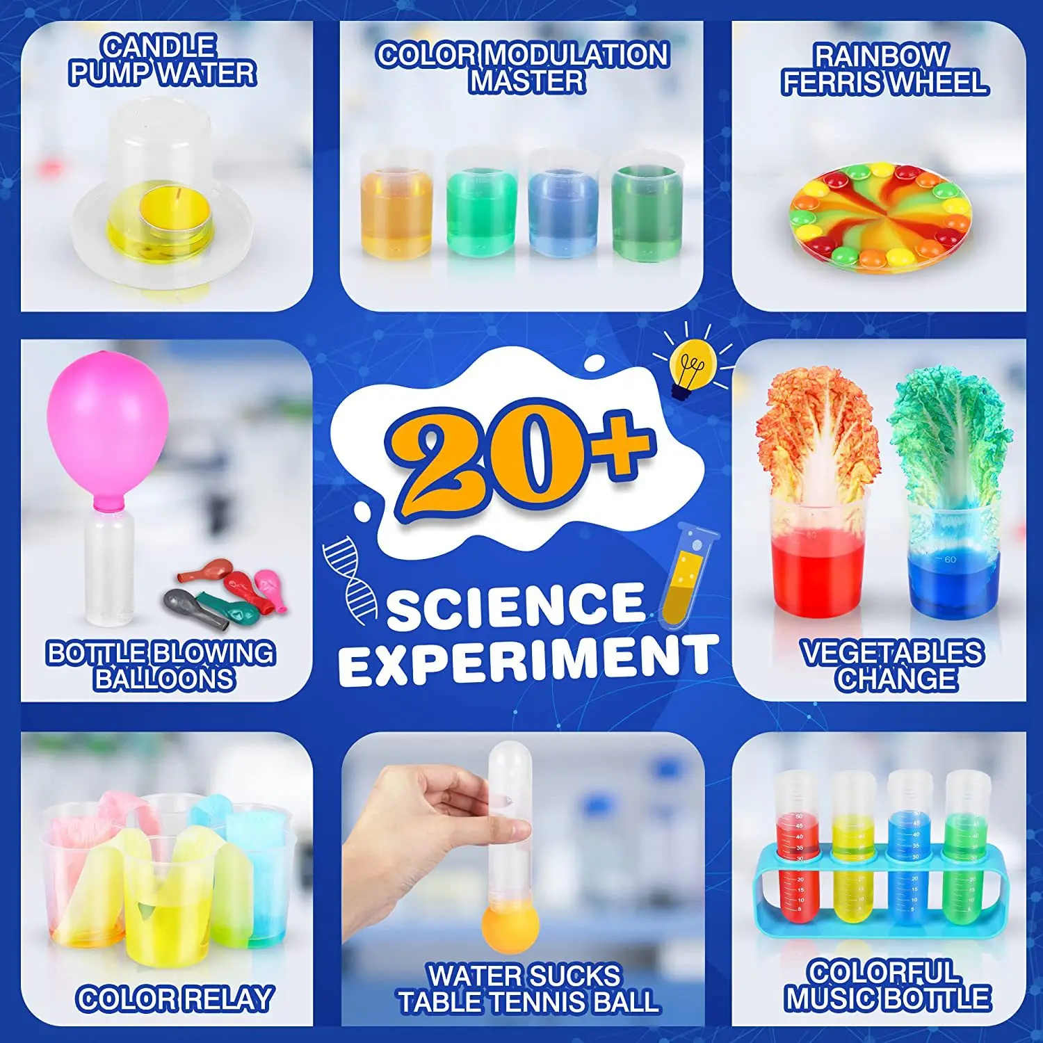 Cross-border children\'s educational science and education toys science experiment kit for students