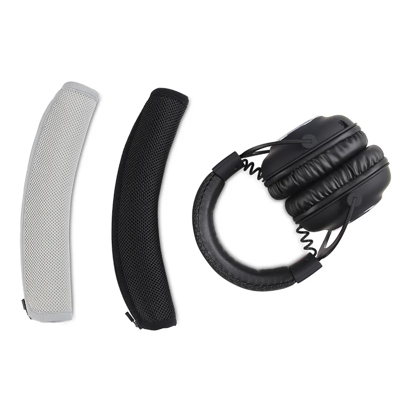 Kopfhörer-Reißverschluss-Stirnband aus Strickstoff, Schutzhülle, Kopfbügel-Abdeckung, hochwertiges Gefühl für Logitech GPROX2 / G PRO X Kopfhörer – Detail 3