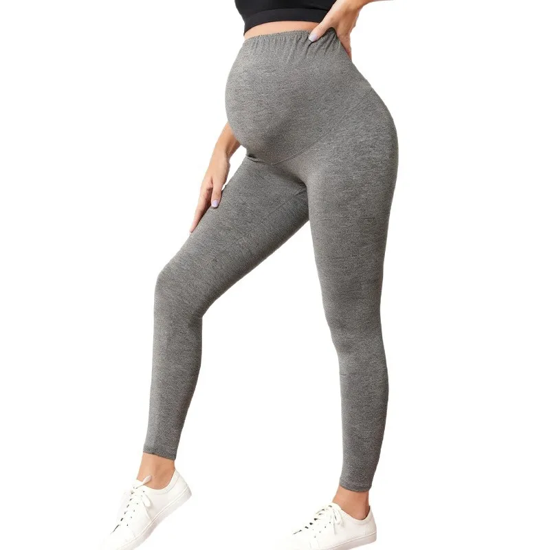 

Pregnant Women Casual Tight Yoga Pants Maternity High Waist Belly Support Stretch Skinny Trousers Leggings Pregnancy Clothing