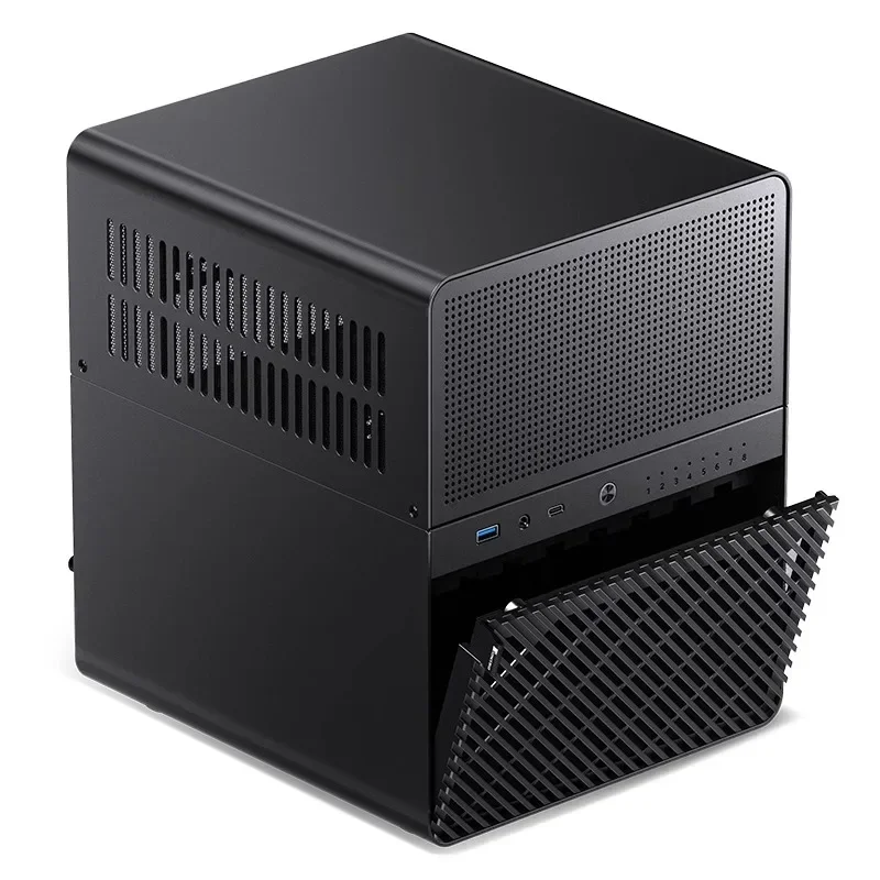 220v Electric The N3 Chassis NAS Aluminum 8-disk Type-C Port Supports The SFX Small Power Supply ITX Mainboard
