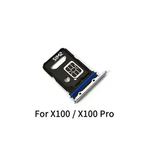 Bilashmart Vivo X100 / X100 Pro / X200 Pro SIM Card Tray Slot Holder Adapter Socket Repair Parts