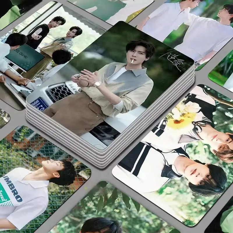 مجموعة بطاقات Lomo للدراما Revenged Love Laser Lomo مكونة من 55 قطعة - هدية لمحبي بطاقات الصور عالية الدقة من Zi Yu وTian Xuning