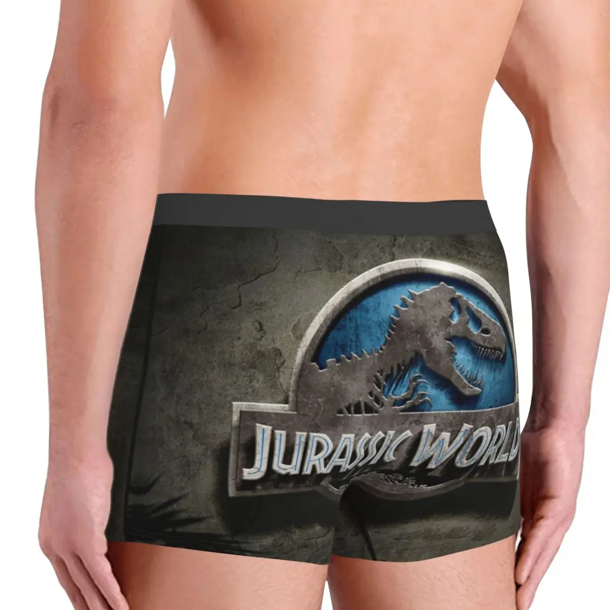 Benutzer definierte Jurassic Park Boxer Shorts Herren Dinosaurier Welt Slips Unterwäsche Mode Unterhosen