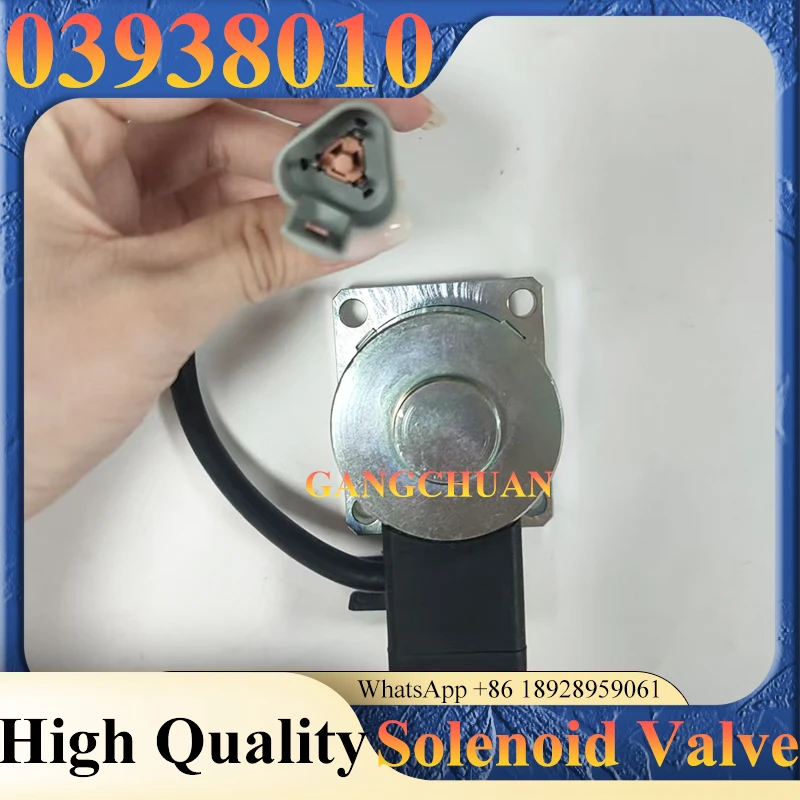 Onderdelen van bouwmachines Graafmachineonderdelen Magneetventiel 03938010 voor 3L 31C dieselmotor