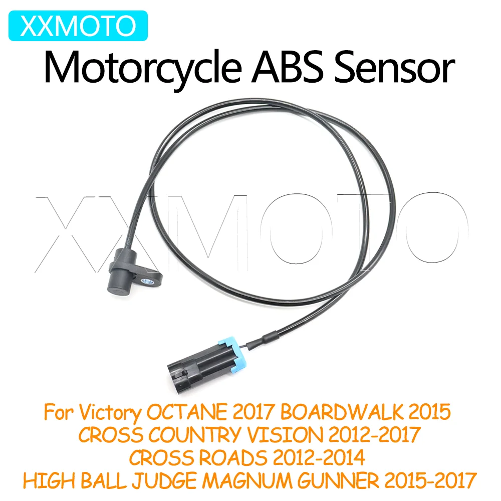 Front Rear For Victory CROSS COUNTRY ROADS VISION HIGH BALL JUDGE MAGNUM GUNNER OCTANE BOARDWALK ABS Speed Sensor Signal 12-17