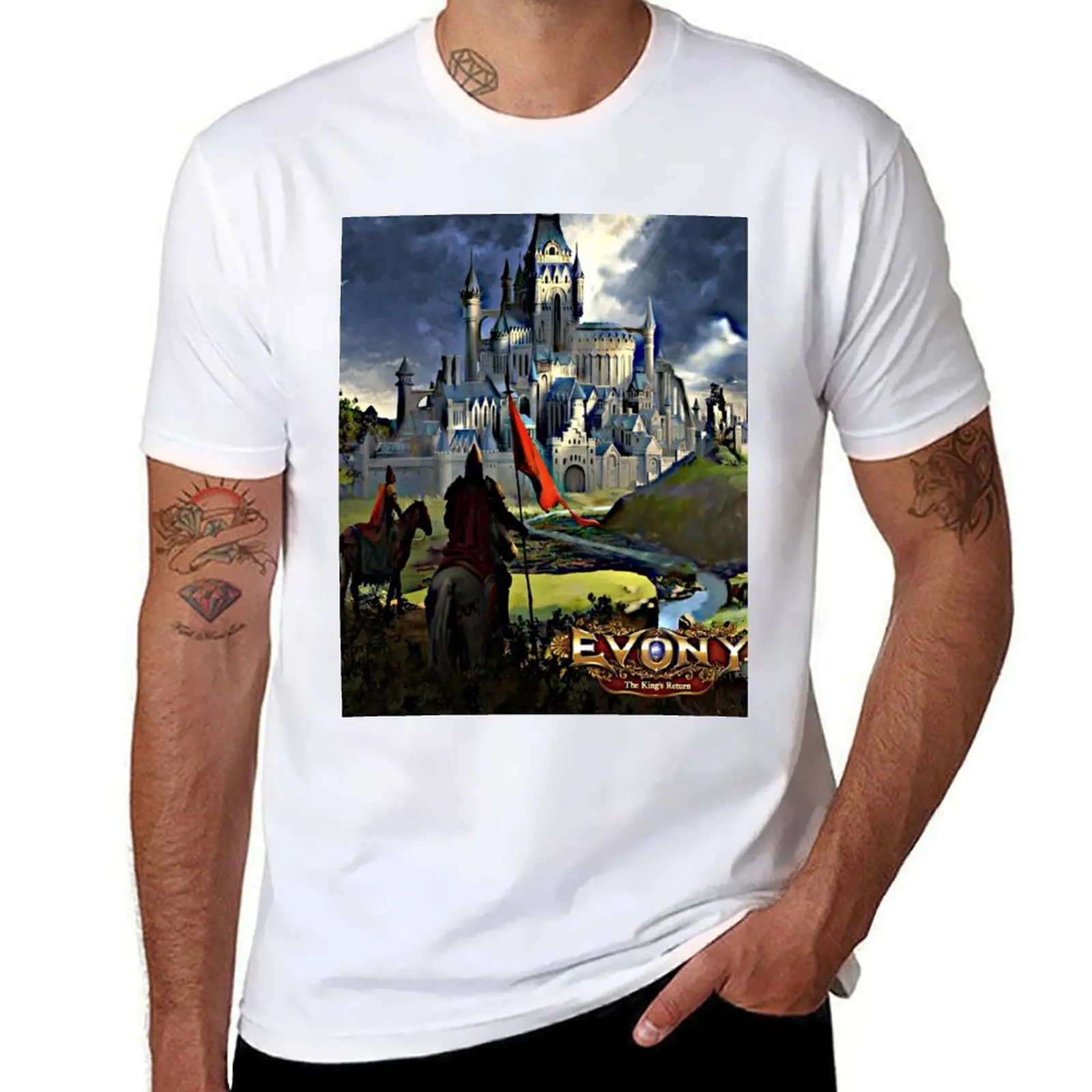 

Evony Rework T-Shirt man t shirt summer t shirt man casual T-Shirt