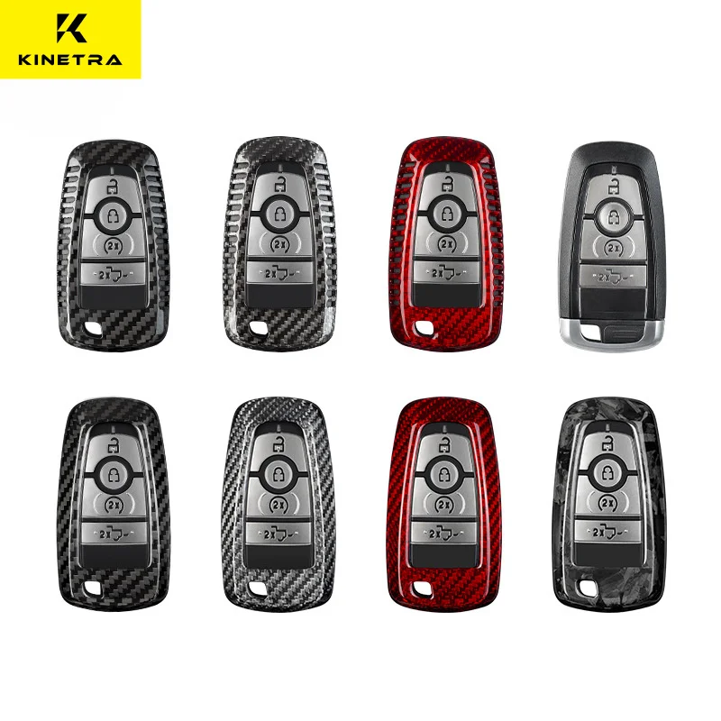 

Car Key Case Cover Shell For Ford Raptor Edge Focus Lincoln Protector Accessories