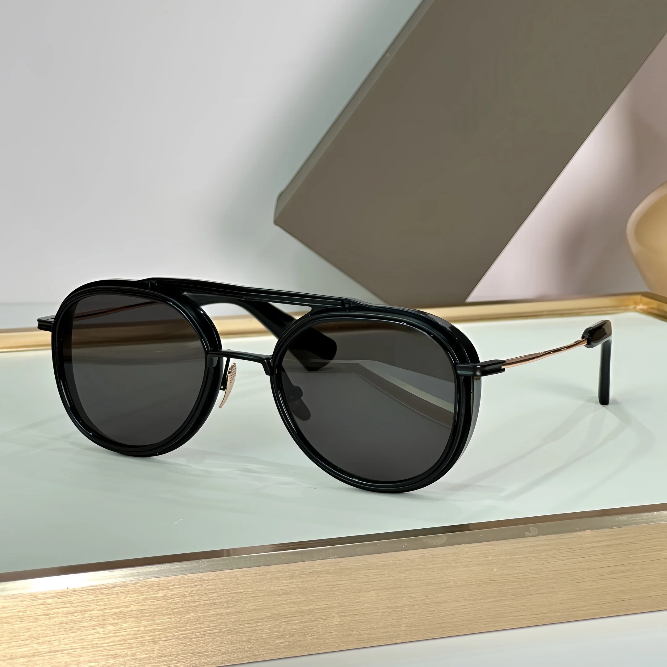 DILTA Spacecraft 19017 Women sunglasses Metal Alloy Pilot Shades Popular Male Female Sunglasses Man Outdoor Top Quality