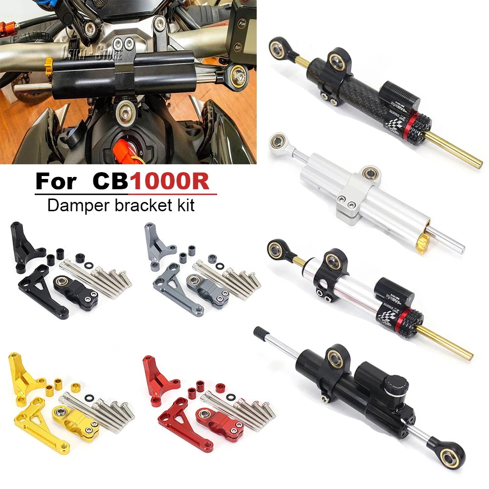

For HONDA CB 1000 R CB1000R cb1000r 2018 2019 2020 2021 2022 2023 NEW Motorcycle Steering Stabilize Damper Mounting Bracket Kit