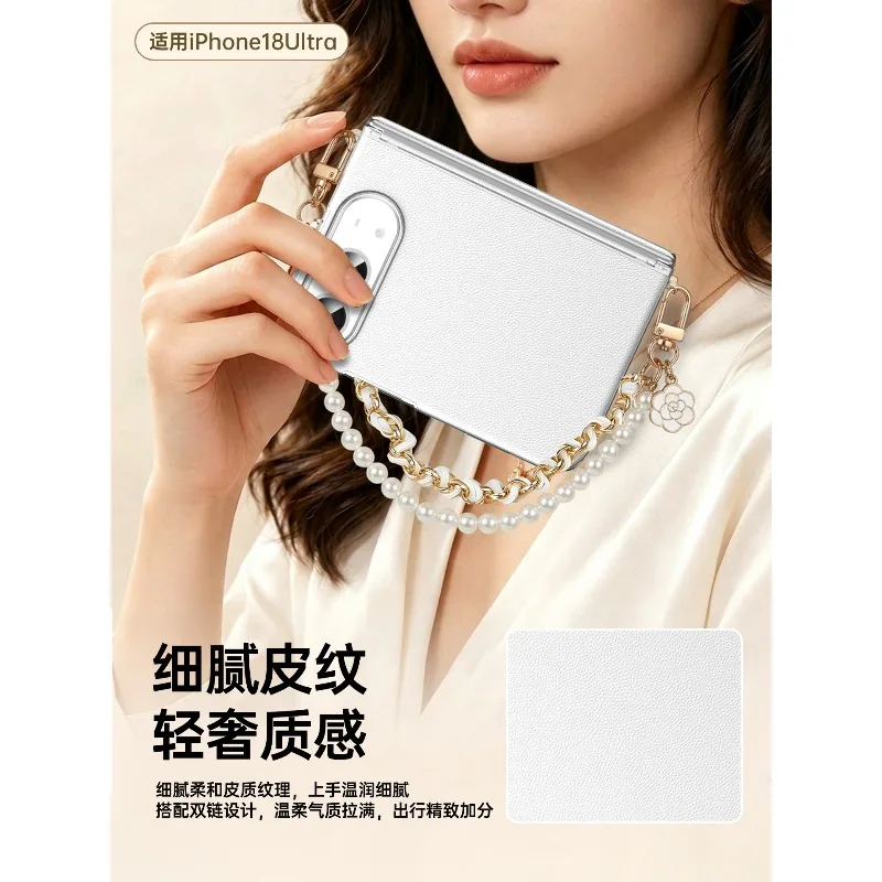 applicable-a-l'etui-de-telephone-duo-nouvel-etui-de-protection-bracelet-18ultra-etui-en-cuir-uni-avec-laniere-film