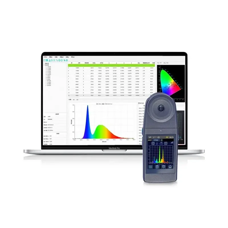 Color Spectral Illuminometer, High Precision Photographic Lighting