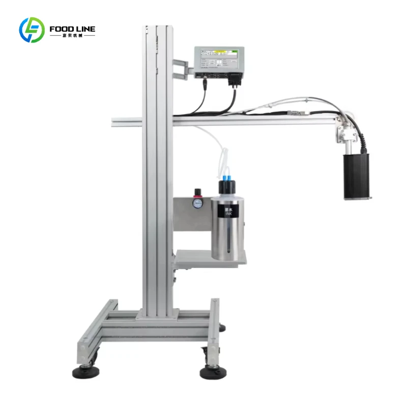 2026 New Cable Pipe Inkjet Printer Split-Type DOD Large Character Date Coding Industrial Printing Machine Cable Customized