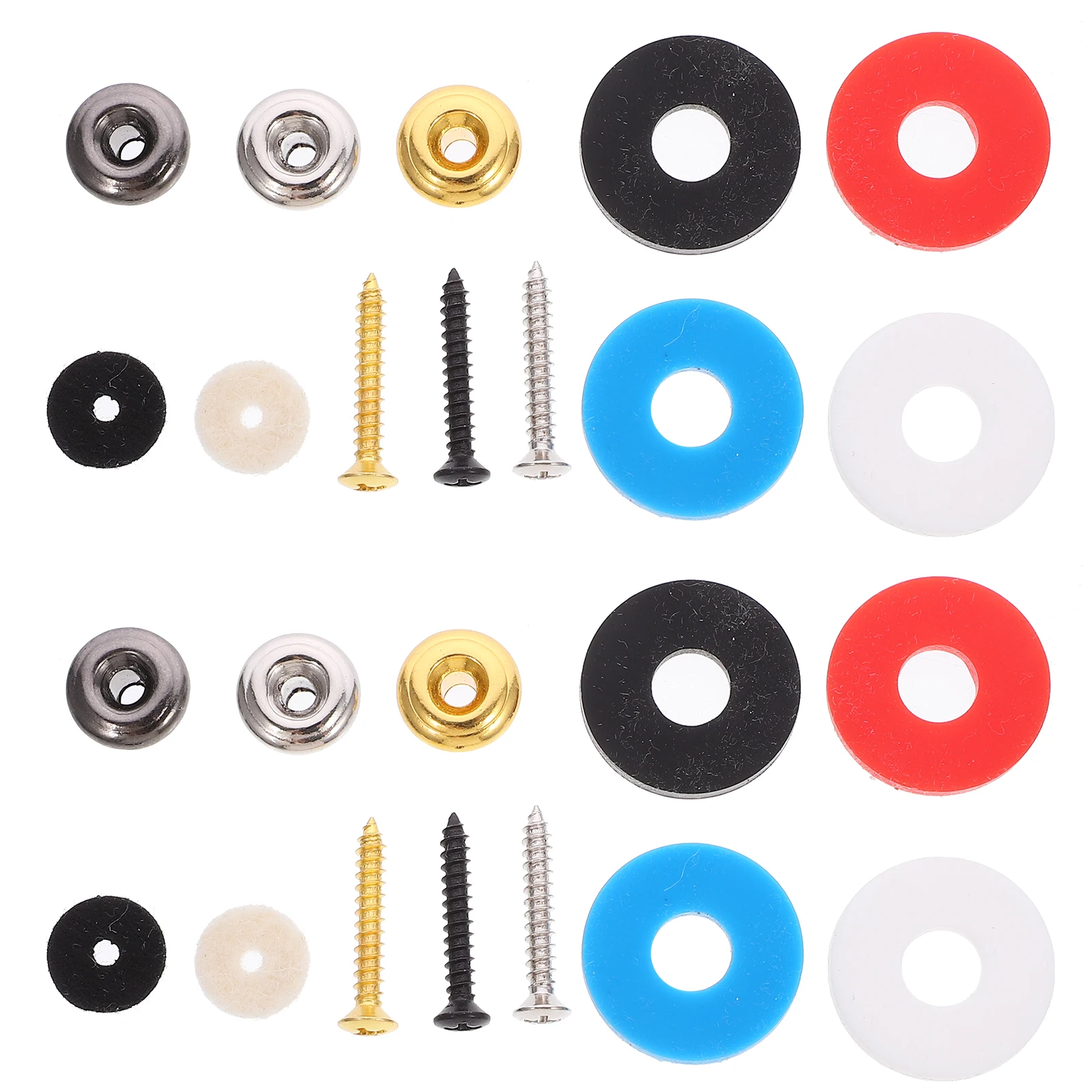 

Guitar Strap Button Belt Screw Bolt Electric Buckle Lock Straps for Silicone End Pin