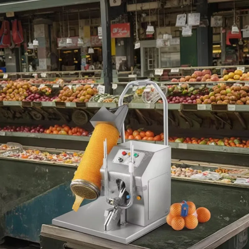 Customized Onion Net Bag Clipping Machine Semi-automatic Potatoes Mesh Bag Binding Machine Net Bag Clipping Machine