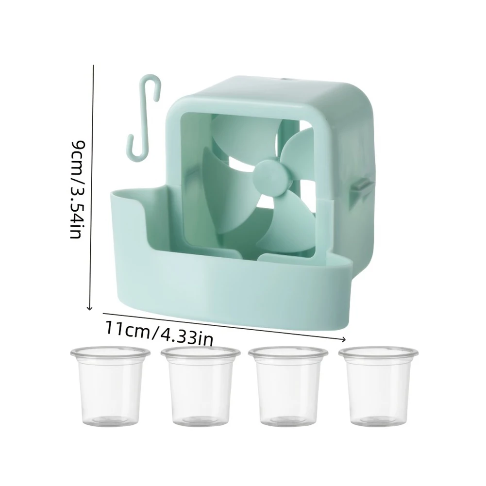 Heat Wave Relief Ice Cooler Accessory Compact Cooling Accessory Kit Multifunctional Fan Compact Size Easy Installation