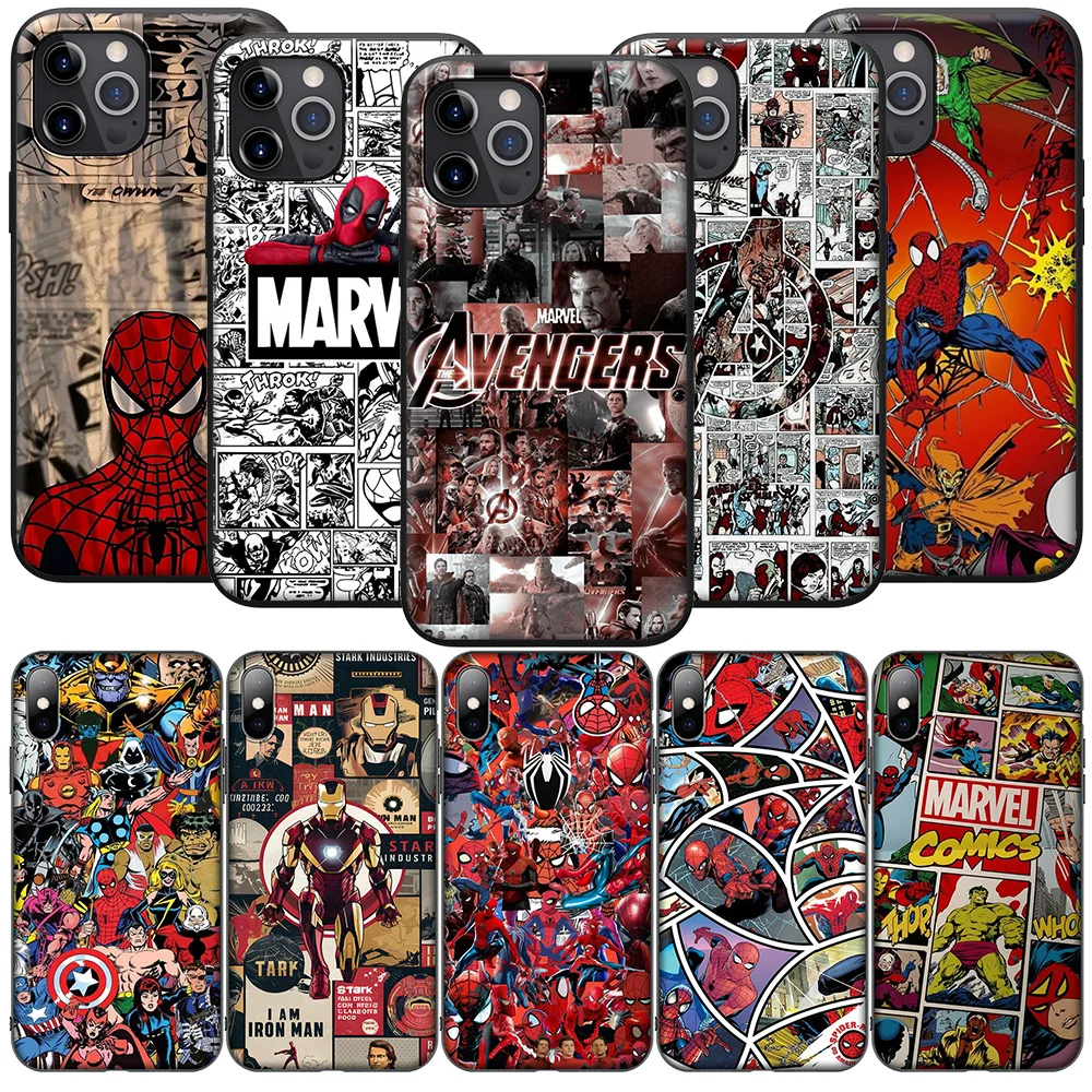 SO112 Marvel Comics Cover Phone Case for Huawei Nova 5T 4E 3i 3 2 2i Y6 Y6P Y7 Y9 Honor 20 20s 9X 7C Prime Lite 2019