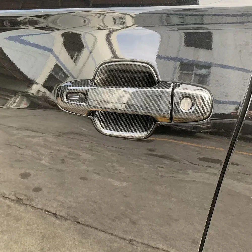 

Chrome Side Door Handle Cover Trims For Subaru Forester SK 2018 2019 2020 2021 Decoration Exterior Accessories