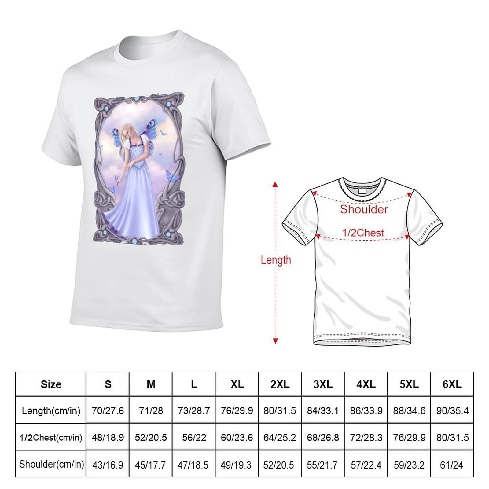 Opal Birthstone Fairy T-Shirt anime tshirt new edition cotton t shirt men