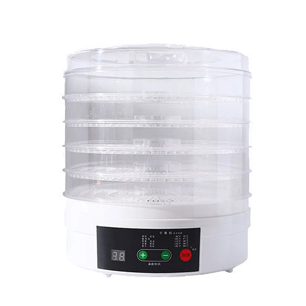 5-слойная сушилка для фруктов и овощей, бытовой дегидратор для еды, сушилка для мяса домашних животных, сушилка для закусок, воздушная сушилка