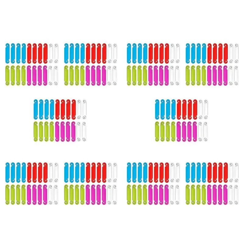 LLCS-200 Pcs Cable Tags Cable Management Tags Multicolor Cable Labels Cord Identification Tags For USB Computer Phone