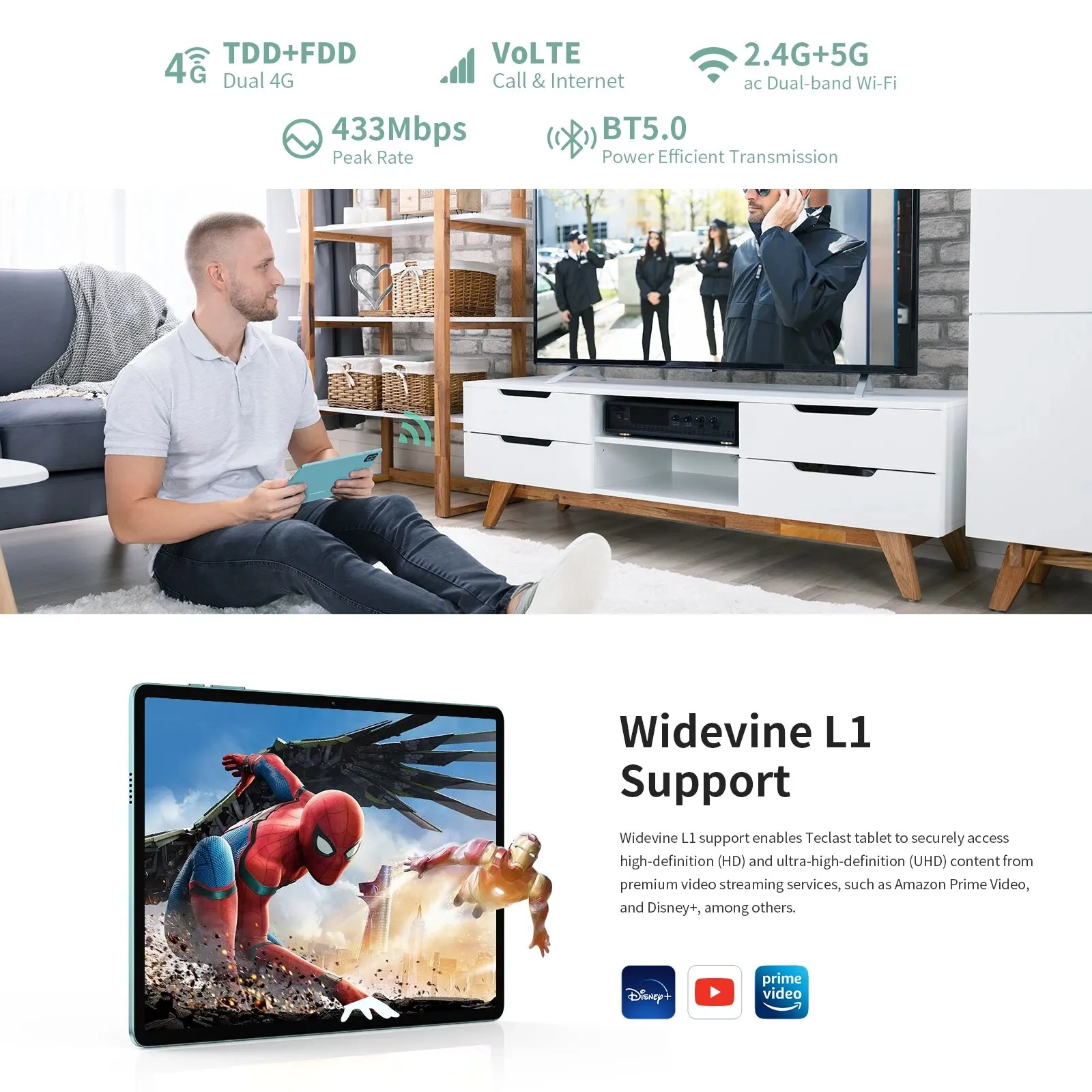 Рисунок 5 - Teclast M50 планшет на Android 14