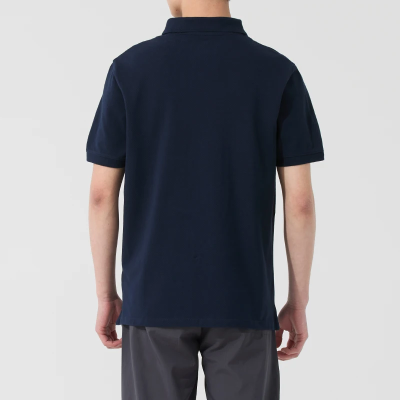 Camisa polo masculina Timberland casual negócios camiseta algodão respirável meia manga A24H2Z02