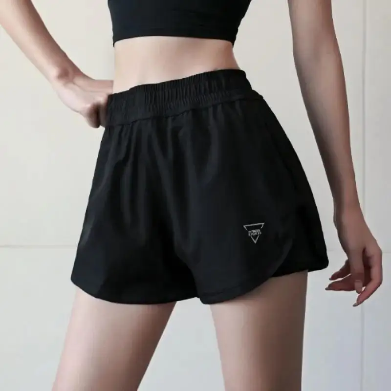 Yoga Shorts Women Fitness Elastic Running Workout Short Leggings For Ladies Gym Sport Shorts Fitness Sportswear