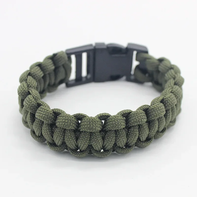 23cm Seven Core Paracord Escape Outdoor Emergency Plaited Rope EDC Camping Survival Saving Bracelet Tools Climbing Rope Cord