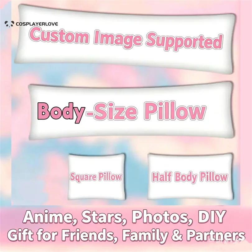 Customized Dakimakura 2WAY Hugging Body Pillow Case Idolmaster Hoshii Miki Anime Pillow Cushion Cover Gift