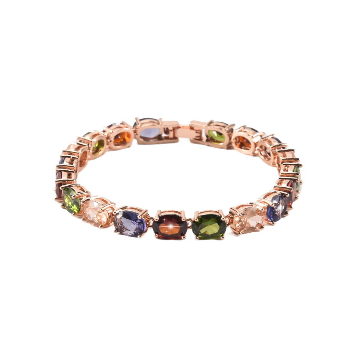 ABQR связанный браслет-браслет с цепочкой из кубического циркония, модный женский подарок для невесты, 18 см