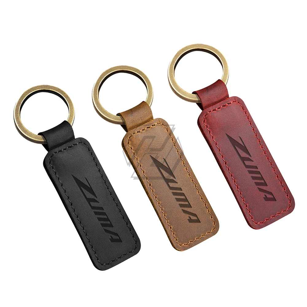 

Брелок из натуральной воловьей кожи для мотоцикла Yamaha Zuma 50 125