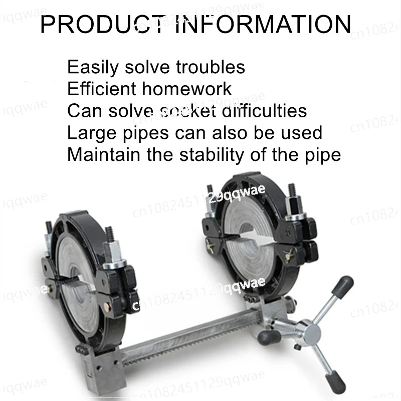 Butt-welding machine electrofusion socket bracket manual rack thermal fusion PE/PPR siphon same level drainage socket