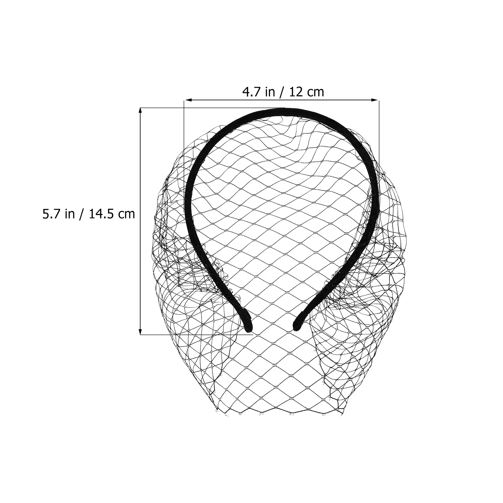 

Veil Headband Birdcage Flapper Short Mesh Fascinator Bridal Wedding Tea Party Vintage Hairband Fascinator Headband