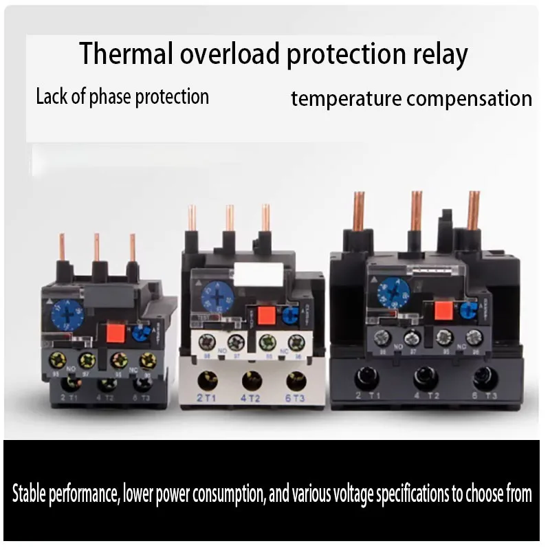 JR28-25/36/93 thermal overload relay LR2-D13/D23/D33 thermal relay 0.1A-93A protection