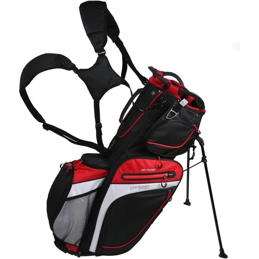 

Golf Hybrid Stand/Cart Golf Bag with 14 Way Divider