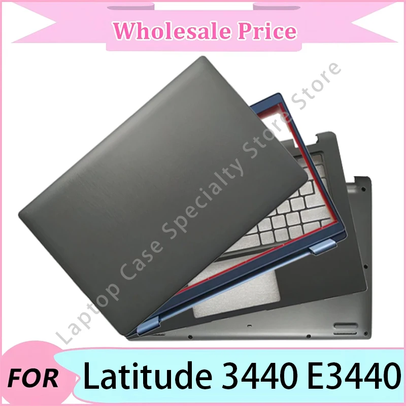 

NEW For Latitude 3440 E3440 Laptop replacement parts/Case/Laptop LCD Back Cover/Front Bezel/Palmrest/Bottom Case/Hinge