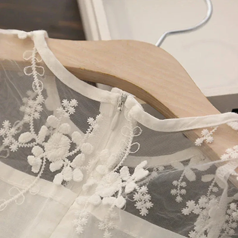 

25COS детское платье с цветочным узором для девочек, кружевное фатиновое платье-пачка принцессы, свадебное платье, торжественное праздничное платье, розовый, белый сарафан для маленьких девочек от 3 до 8 лет