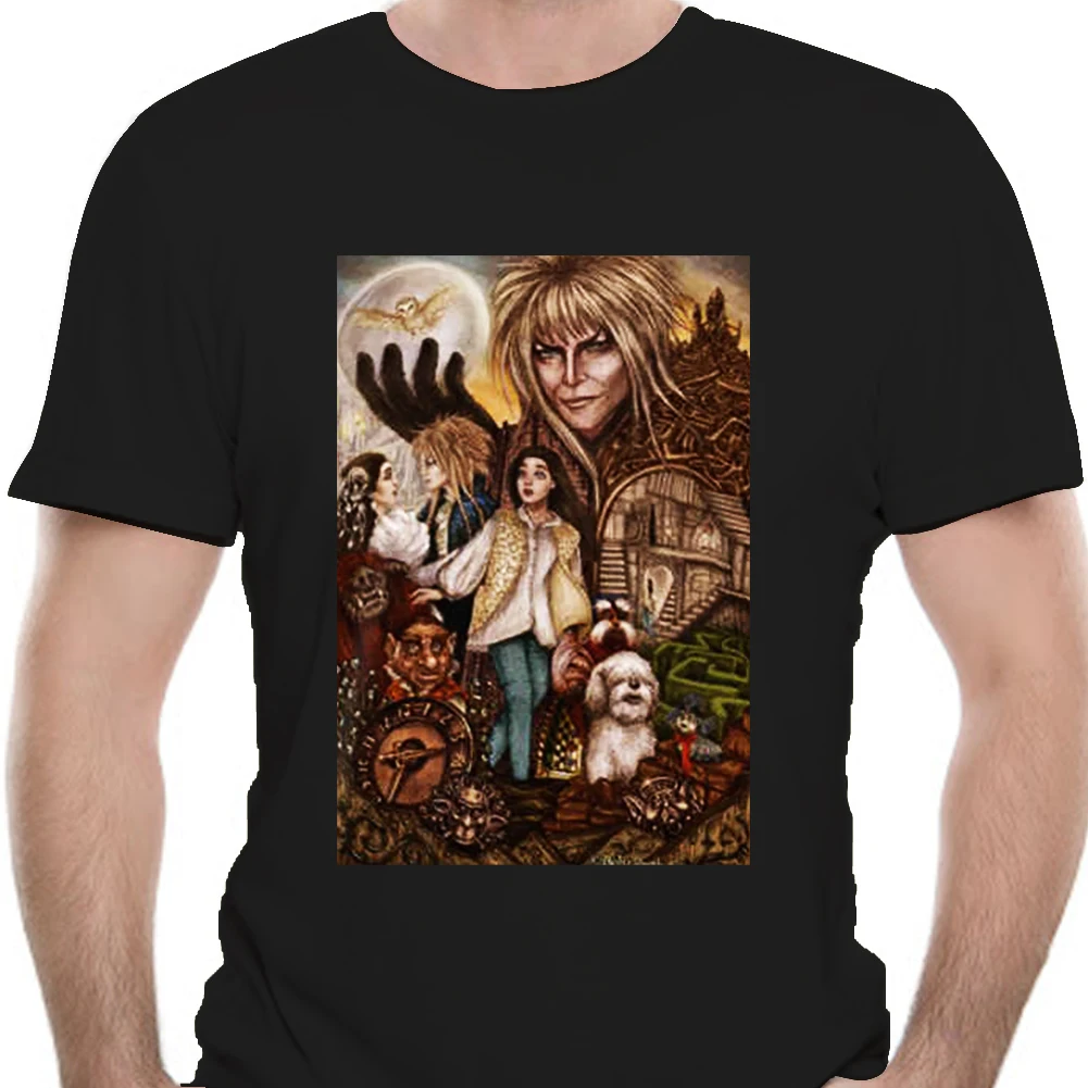 Labyrinth T-Shirt Labyrinth Sarah Ludo Goblins im Labyrinth Fantasy Abenteuer Ambrosius Sir Didymus T-Shirts