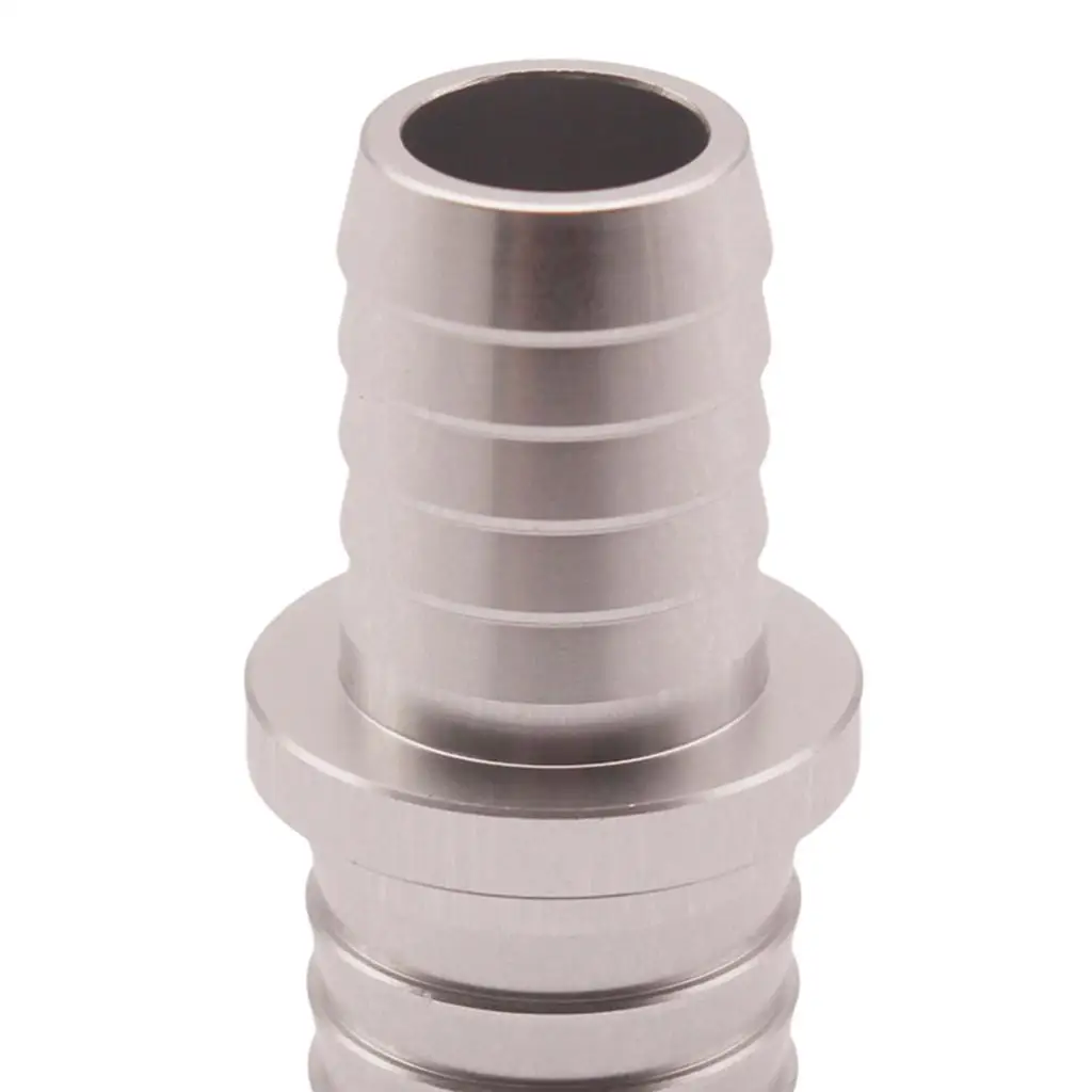 Heavy Duty Hose Barb Splice Repair Connector Adapter Aluminum 5 8 to 3 4 Inch for Water Lines