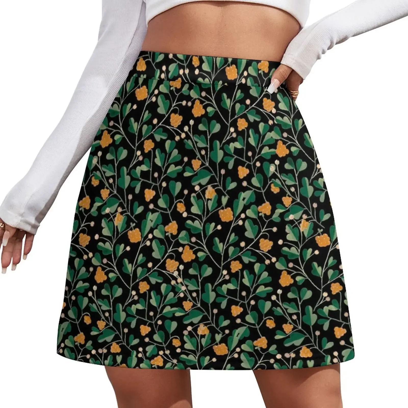 

Cloudberries Black Mini Skirt korean ladies summer sexy short mini skirts korean fashion Short skirts