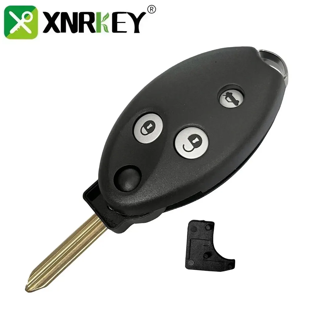 XNRKEY 3 Button Folding Remote Car Key Shell For Citroen C2 C3 C4 C5 C6 C8 Saxo Sega Xsara Picasso Berlingo SX9 Fob Case Cover