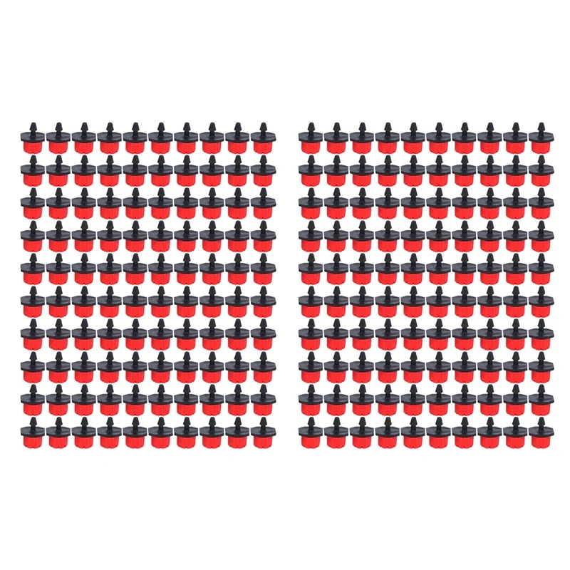 AT19-200 Pcs Adjustable Irrigation Sprinkler Drip Irrigation System ,Drip Adjustable Emitters