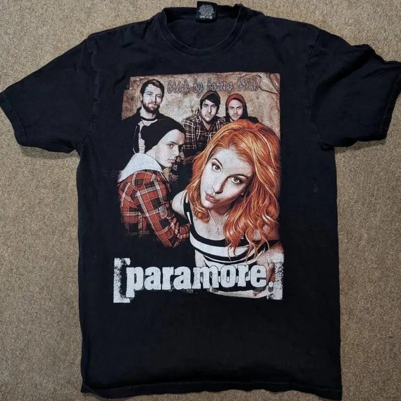 Paramore Band T Shirt Size XL Brick By Boring Brick Hot Rock Hayley Williams Pop