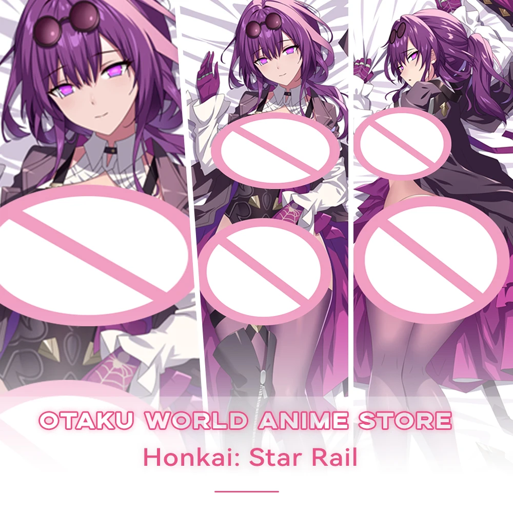 

Honkai Star Rail Dakimakura Аниме Otaku Waifu Декор обнимающая подушка для тела искусственная Подушка наволочка двухсторонняя кожа